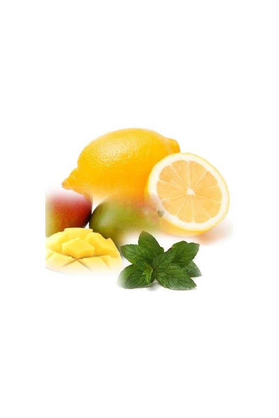 Lemon d'été Thé vert froid ou thé glaçé