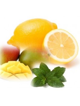 Lemon d'été Thé vert froid ou thé glaçé